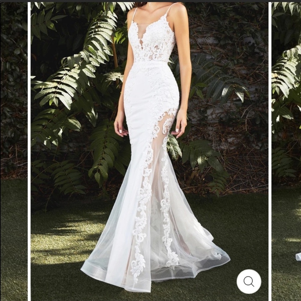 Sexy sparkly wedding dress NWOT